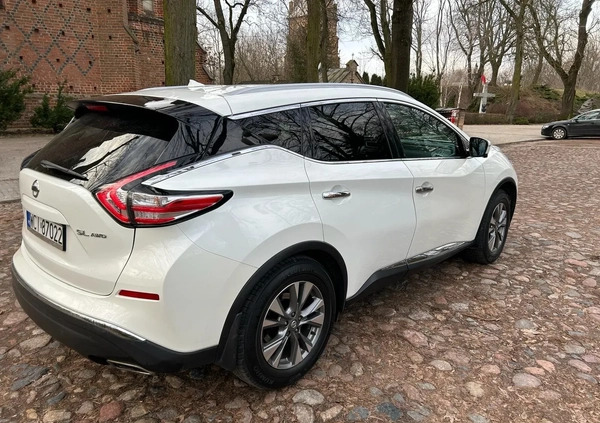 Nissan Murano cena 76500 przebieg: 115000, rok produkcji 2016 z Ciechanów małe 172